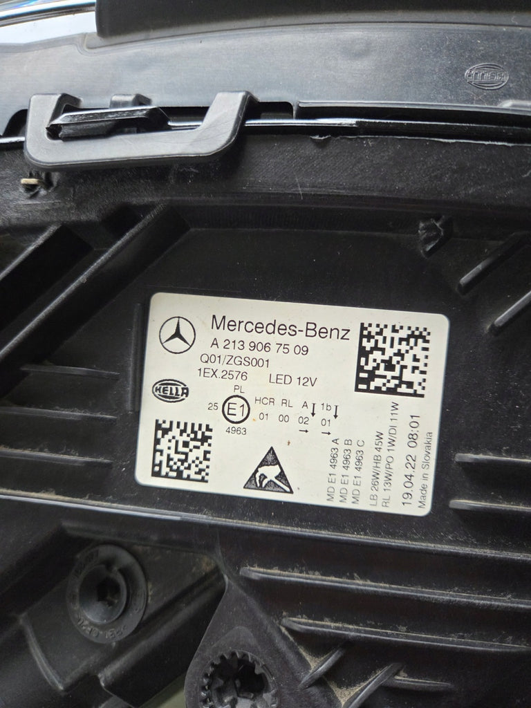 Frontscheinwerfer Mercedes-Benz W213 2139067509 2139067609 LED Ein Satz SCH4295608130jb