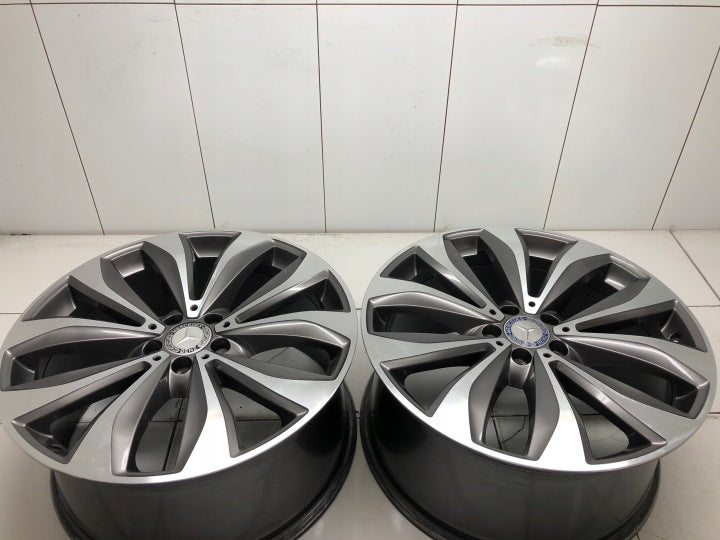 1x Alufelge 20 Zoll 9.5" 5x112 50ET Glanz Grau A2134014500 Mercedes-Benz Mg FEL1910059468zc