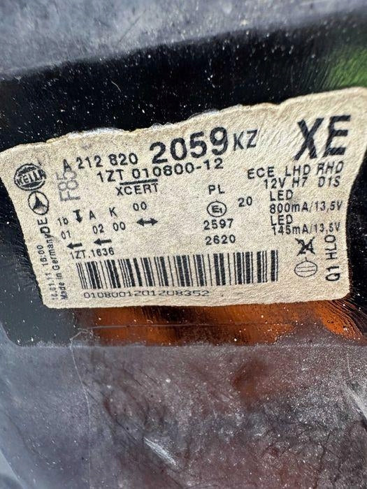 Frontscheinwerfer Mercedes-Benz W212 A2128202059 Xenon Rechts Headlight SCH3372537680qz