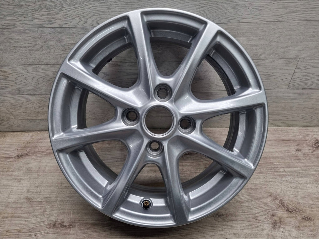 1x Alufelge 15 Zoll 6.0" 4x108 45ET Glanz Silber H1BC-A1B Ford Fiesta I FEL5941570979pu