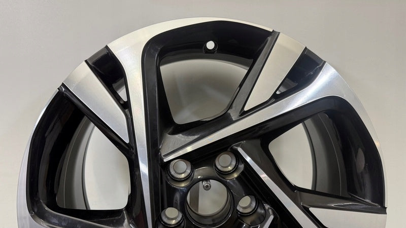 1x Alufelge 18 Zoll 7.0" 5x114.3 50ET Glanz Schwarz CMS1305 Toyota C-Hr FEL7070039698zi