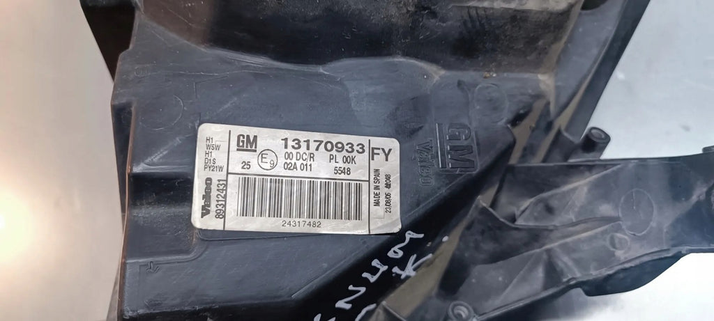 Frontscheinwerfer Opel Signum 13170933 Links Scheinwerfer Headlight SCH6643782794pc
