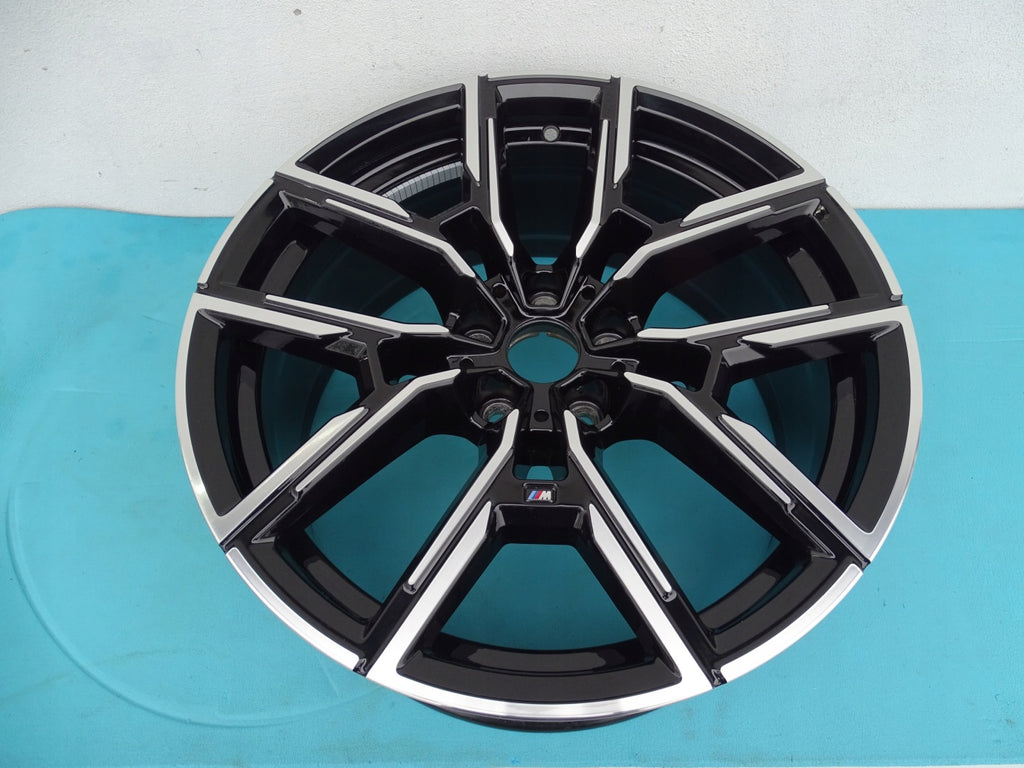 1x Alufelge 19 Zoll 8.5" 5x112 35ET Glanz Schwarz 8747304 BMW 4 G22 G23 G26 FEL8453853445hs