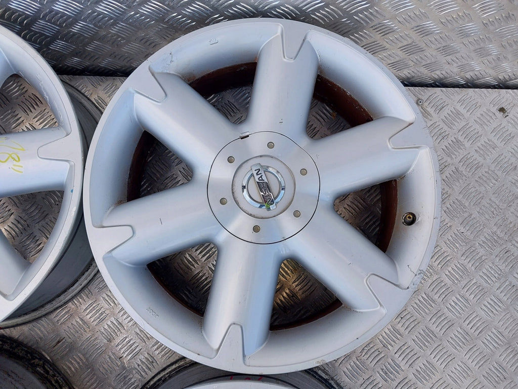 4x Alufelge 18 Zoll 7.5" 5x114.3 40ET Nissan Murano I Z50 Rim Wheel FEL3331845761qh