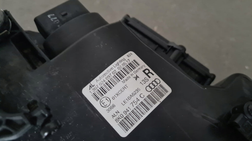 Frontscheinwerfer Audi A4 B8 8K0941031C 8K0941754 Xenon Ein Satz Headlight SCH7557690584nz