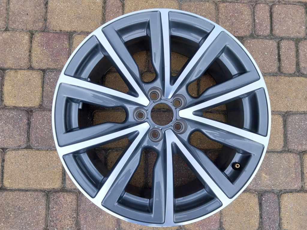 1x Alufelge 17 Zoll 7.5" 5x100 36ET Graphit Audi A1 Rim Wheel FEL7363222192tf