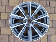 Load image into Gallery viewer, 1x Alufelge 17 Zoll 7.5" 5x100 36ET Graphit Audi A1 Rim Wheel FEL7363222192tf
