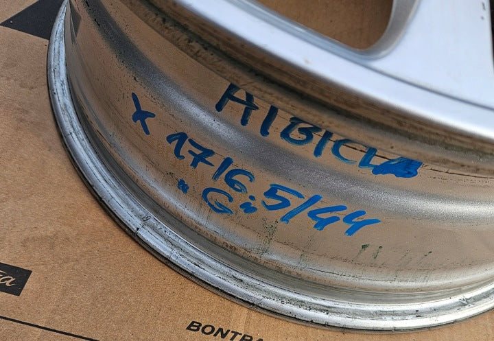 1x Alufelge 17 Zoll 6.5" 5x112 44ET Glanz A1774010300 Mercedes-Benz W177 FEL6209779370ww