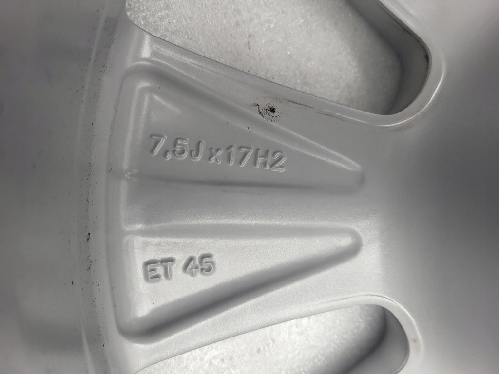 1x Alufelge 17 Zoll 7.5" 5x112 45ET Glanz Silber 8K0601025AM Audi A4 B8 FEL8147598533ul