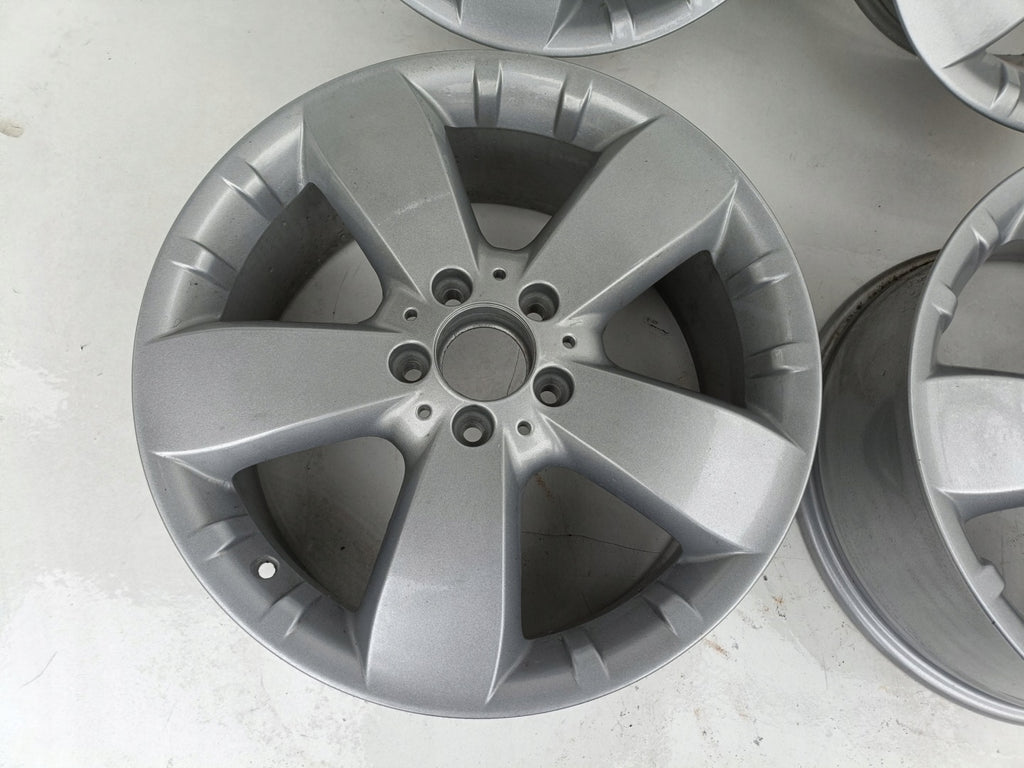 4x Alufelge 18 Zoll 8.0" 5x112 60ET Glanz Silber A1644010302 Mercedes-Benz W164 FEL4161623129zu