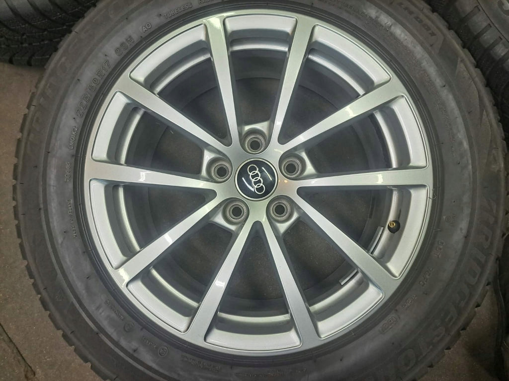4x Alufelge 17 Zoll 7.5" 5x112 36ET Glanz Silber 4K0601025 Audi A4 A3 I FEL7231185277fo