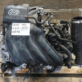 Motor Nissan Juke F15 HR16DE 1.6 68TKm 2012 Benzin Engine Unkomplett MOT3116853087kb