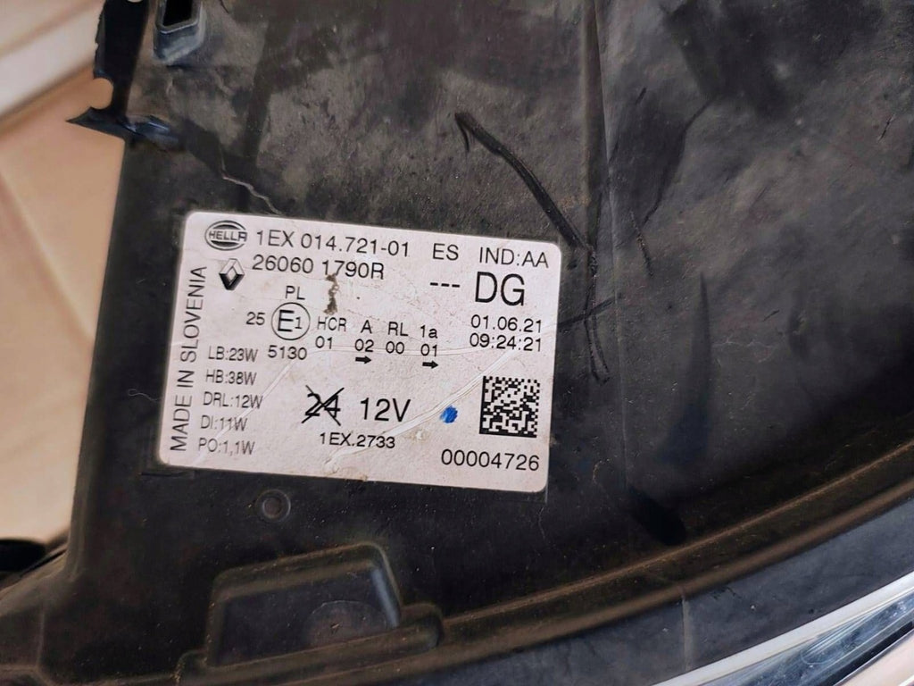 Frontscheinwerfer Renault Trafic III 260601790R 000047261EX01472101 LED Links SCH7119701982me