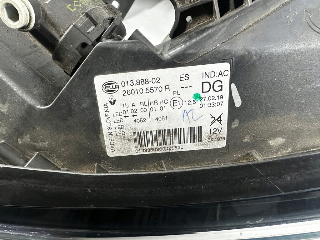 Frontscheinwerfer Renault Captur I 260105570R 260608385R LED Ein Satz Headlight SCH8677135051qv