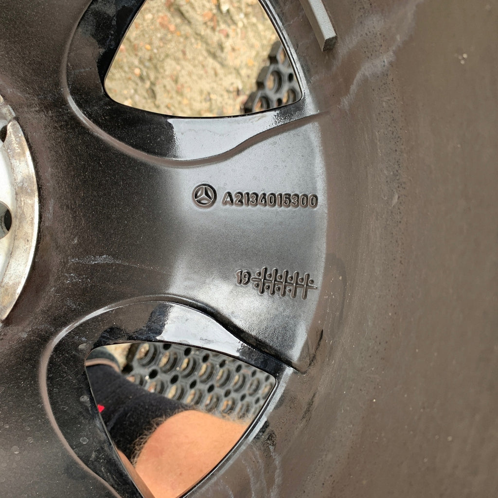 1x Alufelge 18 Zoll 9.0" 5x112 A2134015300 Mercedes-Benz Rim Wheel