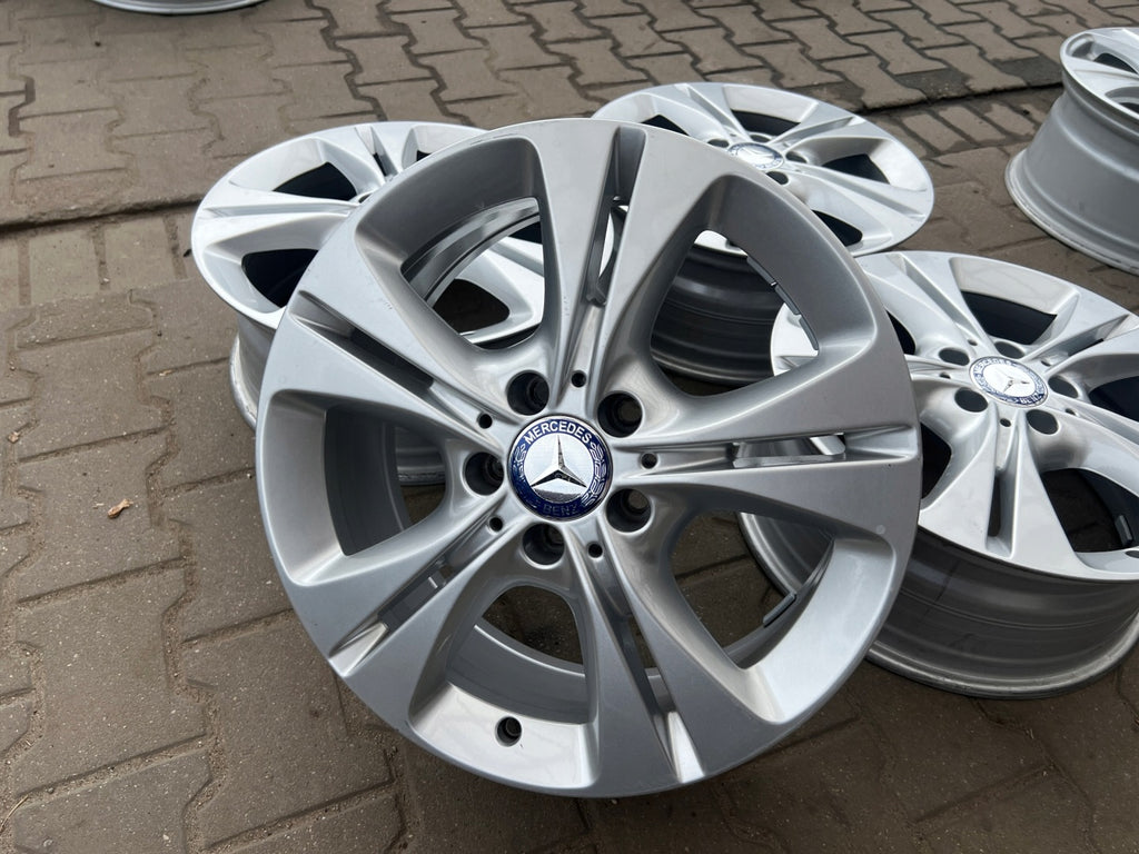 4x Alufelge 17 Zoll 7.0" 5x112 A2054014300 Mercedes-Benz W205 A205 Rim Wheel FEL5426937371yv