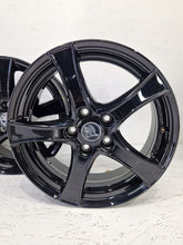 Load image into Gallery viewer, 4x Alufelge 17 Zoll 6.0" 5x112 48ET Glanz Schwarz KBA50397 Skoda I Rim Wheel FEL4066000880qc