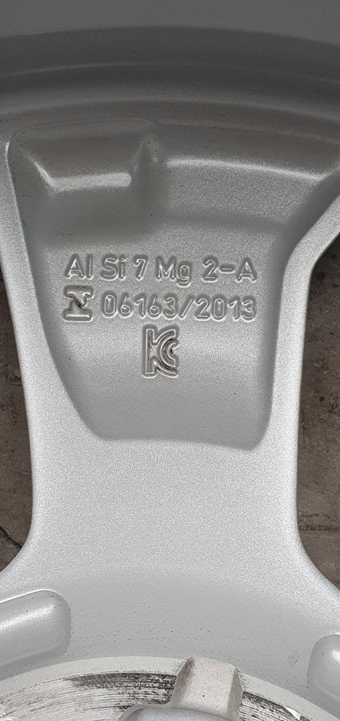 1x Alufelge 18 Zoll 8.0" 5x112 46ET Glanz Silber 8Y0601025CP Audi A3 Rim Wheel FEL4184406116fw