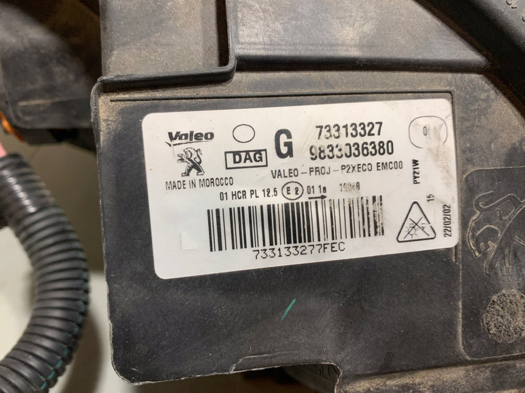 Frontscheinwerfer Peugeot 208 II 9833036380 LED Links Scheinwerfer Headlight SCH1127086538fy