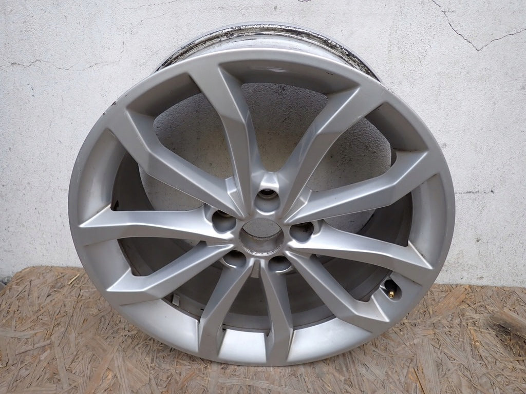 1x Alufelge 18 Zoll 8.0" 5x112 40ET Glanz Silber 8W0601025 Audi A4 B9 Rim Wheel FEL6931649083jw