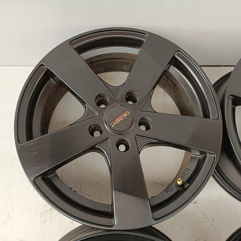 4x Alufelge 16 Zoll 7.0" 5x112 40ET Glanz Schwarz Audi I Rim Wheel FEL7218775203no