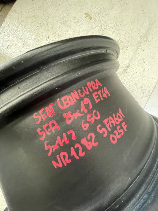 1x Alufelge 19 Zoll 8.0" 5x112 49ET 5FA601025F Cupra Leon Rim Wheel FEL4905530349ni
