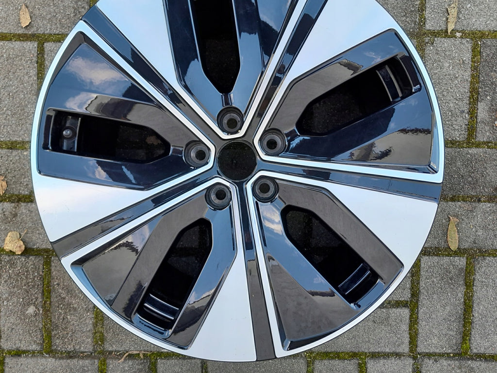 1x Alufelge 19 Zoll 9.0" 5x108 53ET Glanz Schwarz 32327782 Polestar 1 Rim Wheel FEL5857466014by