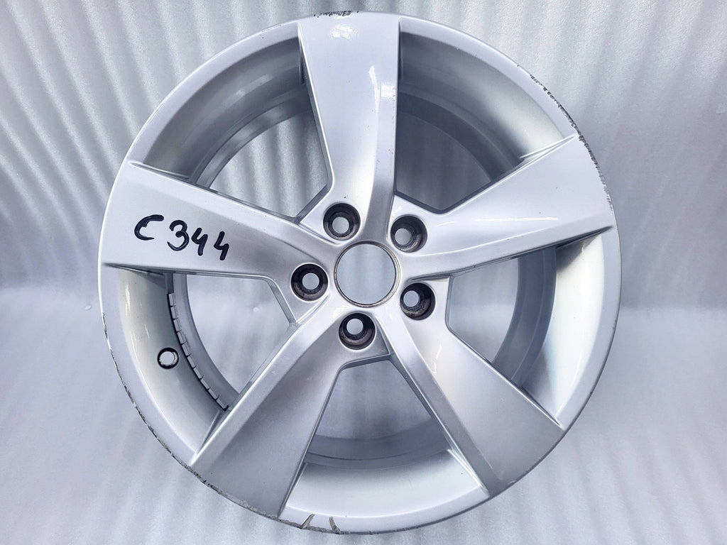 1x Alufelge 16 Zoll 7.0" 5x100 46ET 5JA601025AD Skoda Rapid Rim Wheel