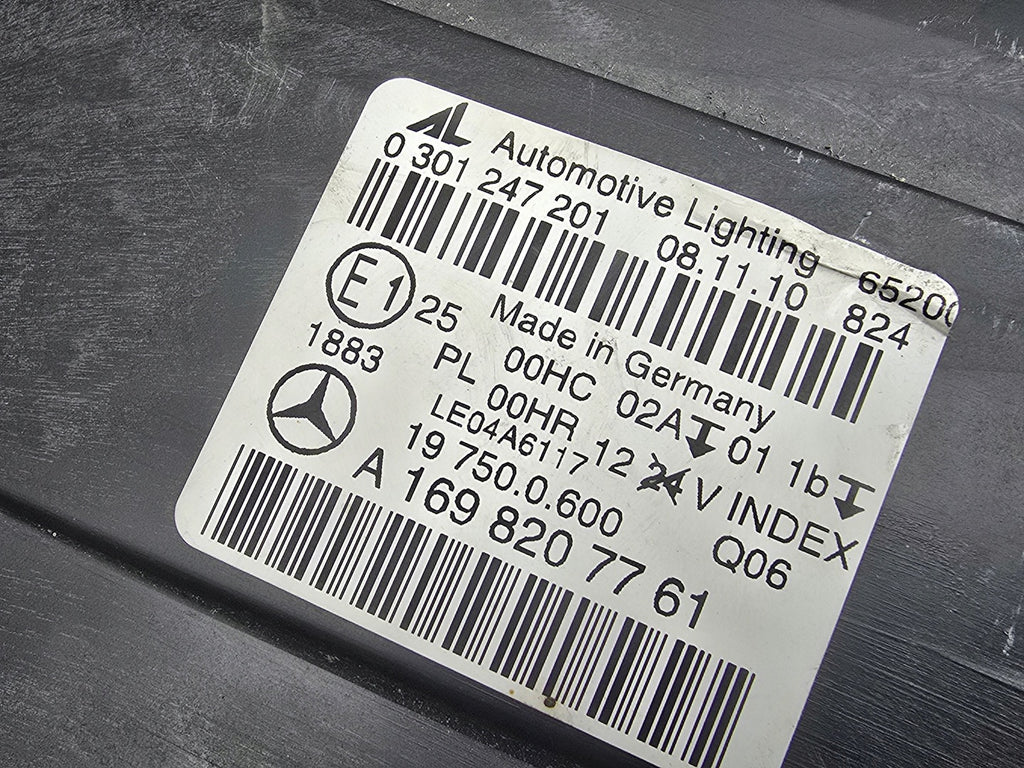 Frontscheinwerfer Mercedes-Benz W245 A1698207761 Ein Stück (Rechts oder Links) SCH7165664671lw