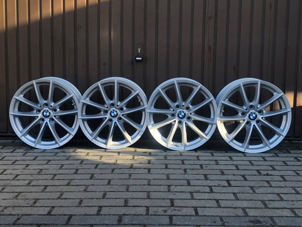 4x Alufelge 17 Zoll 7.5" 5x112 27ET Glanz Silber 6868217 BMW G30 G11 Rim Wheel FEL1543636902pj