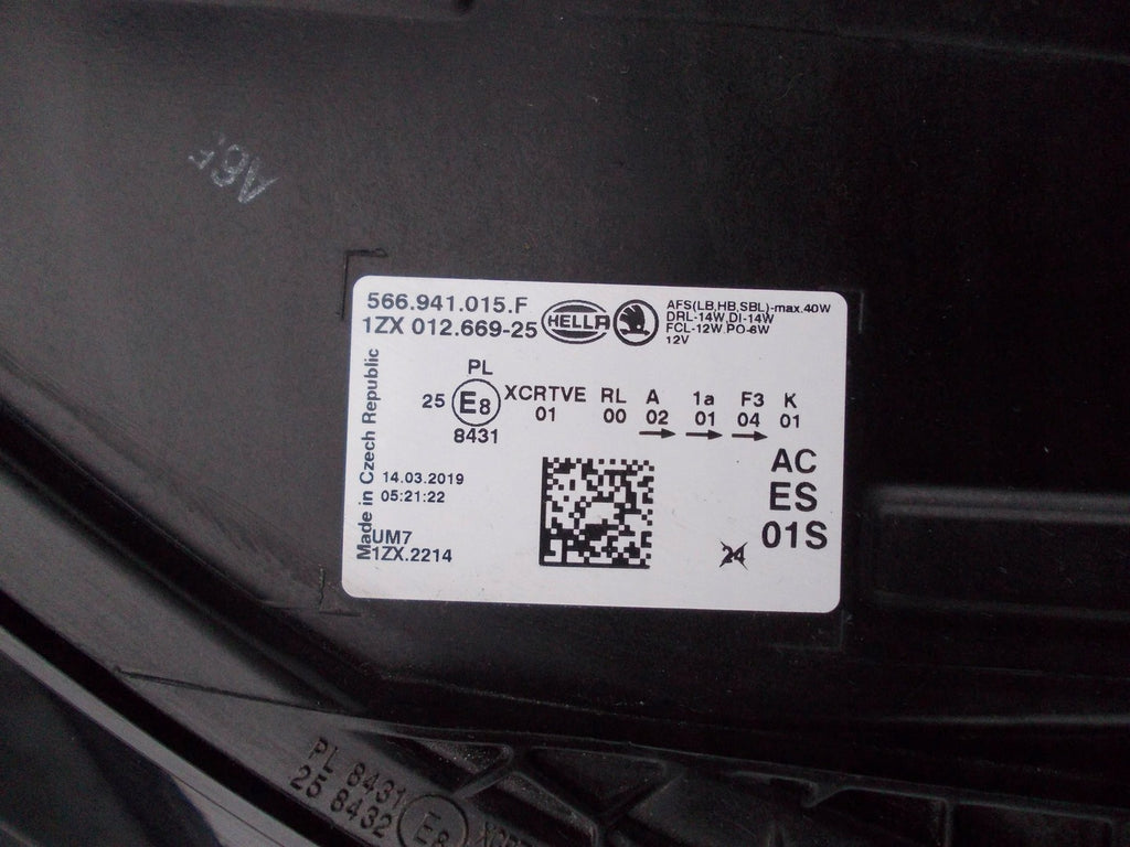 Frontscheinwerfer Skoda Kodiaq 566941015F FALSE Scheinwerfer Headlight SCH5247454490sd