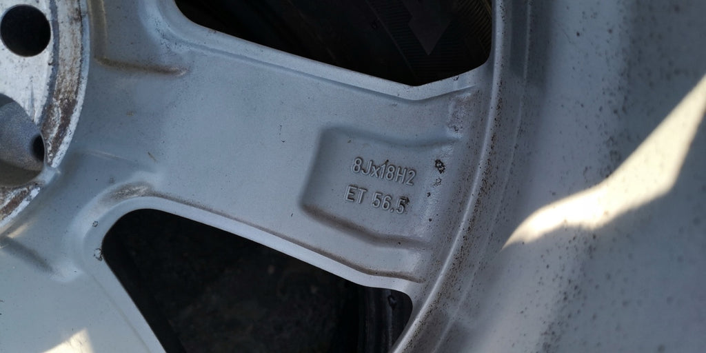 1x Alufelge 18 Zoll 8.0" 5x112 56 5ET A1664011602 Mercedes-Benz W166 Rim Wheel FEL3451942227pq