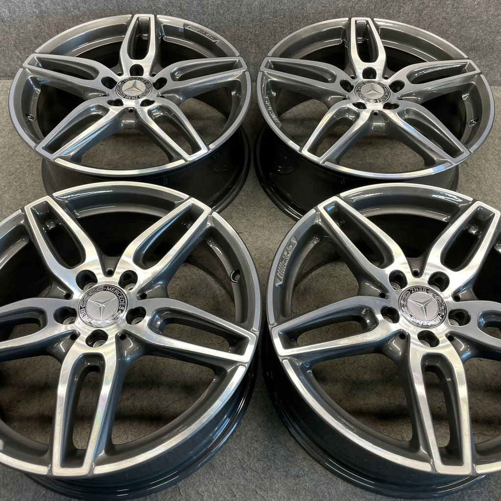 4x Alufelge 18 Zoll 7.5" 5x112 52ET A1764010700 Mercedes-Benz Cla Amg Rim Wheel