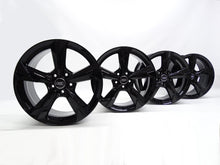 Laden Sie das Bild in den Galerie-Viewer, 4x Alufelge 18 Zoll 8.0" 5x112 39ET Glanz Schwarz 4K0601025 Audi A6 C8 Rim Wheel FEL6723484819ae