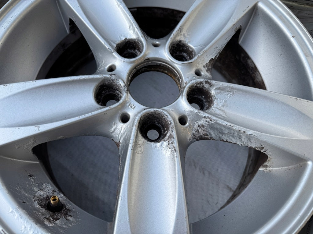 4x Alufelge 16 Zoll 7.0" 5x120 44ET Silber 6775619 BMW E88 E81 E82 E87 Rim Wheel FEL6568428042jq