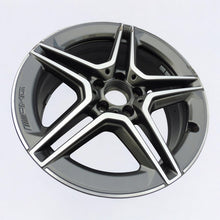 Load image into Gallery viewer, 1x Alufelge 18 Zoll 7.5&quot; 5x112 44ET Schwarz A2054019500 Mercedes-Benz Rim Wheel