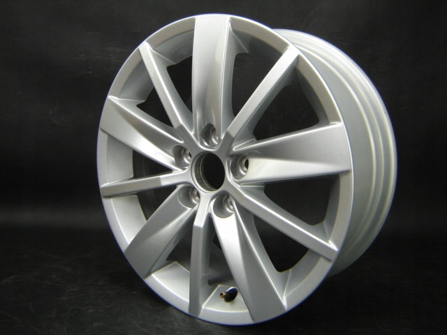 1x Alufelge 15 Zoll 6.0" 5x100 38ET Glanz Silber 6C0601025 VW Golf Polo FEL3833668564fb