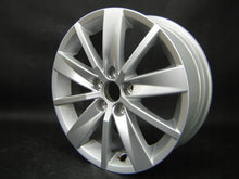 Load image into Gallery viewer, 1x Alufelge 15 Zoll 6.0" 5x100 38ET Glanz Silber 6C0601025 VW Golf Polo FEL3833668564fb