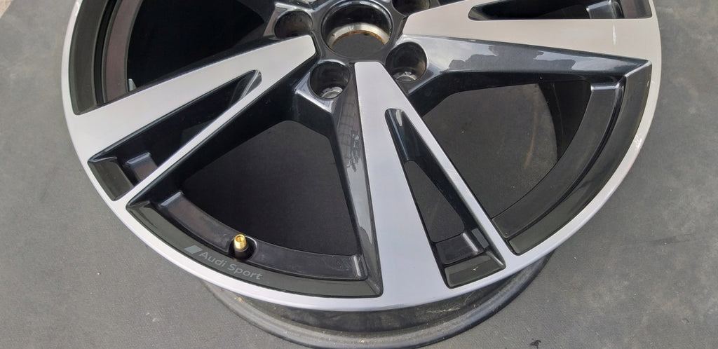 1x Alufelge 18 Zoll 8.0" 5x112 46ET Glanz Silber 8Y0601025N Audi A3 Mg Rim Wheel FEL3317956851fi
