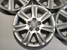 Laden Sie das Bild in den Galerie-Viewer, 4x Alufelge 17 Zoll 7.0" 5x112 46ET Glanz Silber 8K0601025 Audi A4 Rim Wheel FEL1172728317yw