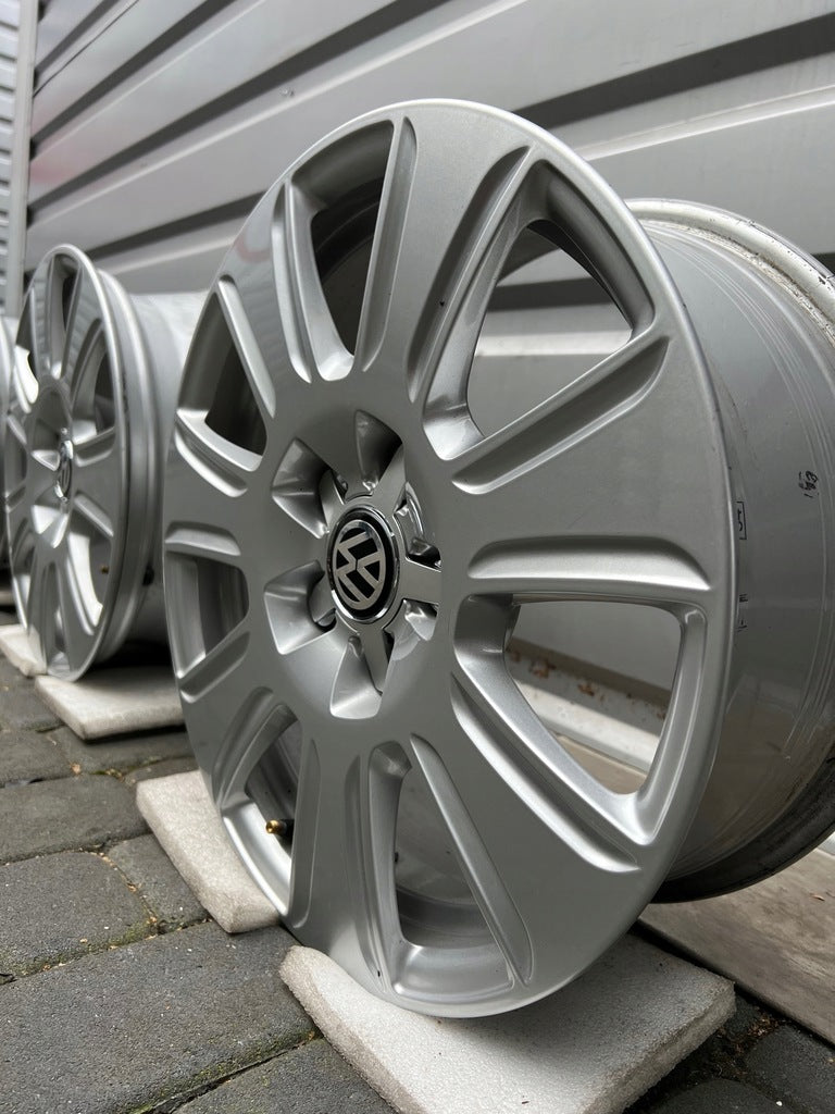 4x Alufelge 16 Zoll 6.5" 5x112 33ET Audi Passat Sharan Touran Rim Wheel FEL2927474441eq
