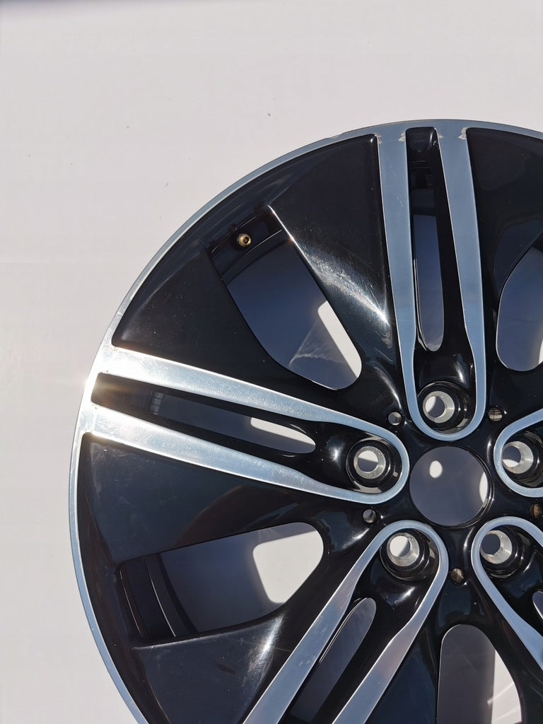 1x Alufelge 20 Zoll 5.5" 5x112 53ET Glanz Schwarz 6856899 BMW I3 I01 Rim Wheel FEL4665985012av