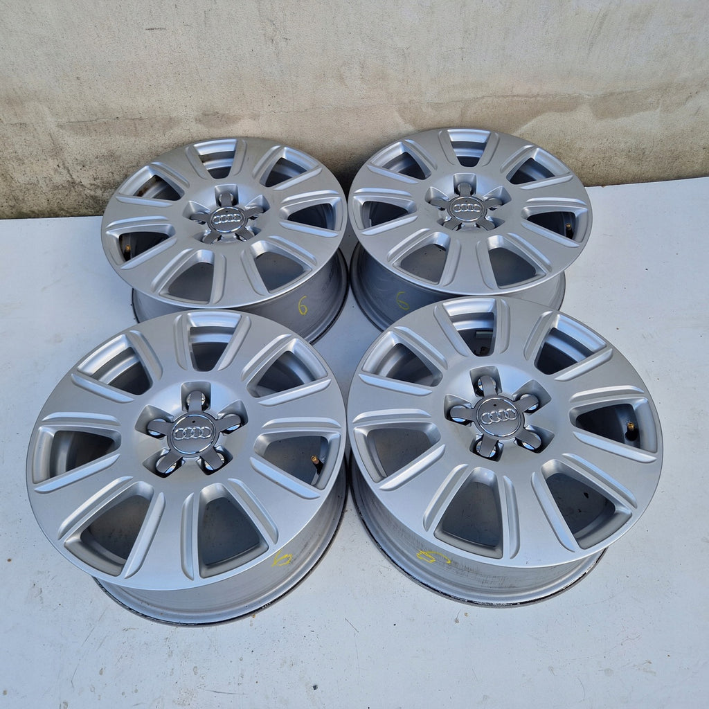 1x Alufelge 16 Zoll 6.5" 5x112 33ET Glanz Silber 8U0601025 Audi C5 A4 B6 B7