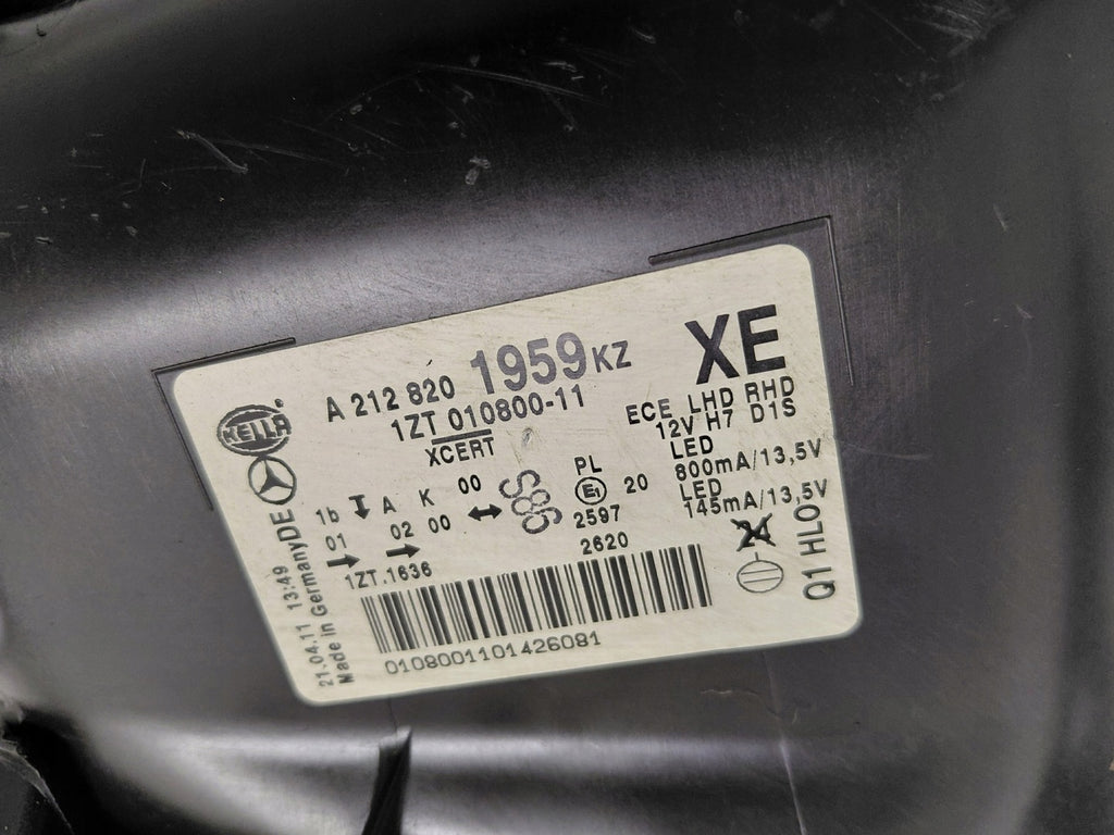 Frontscheinwerfer Mercedes-Benz W212 A2128201959 Xenon Links Headlight SCH3504872025lf