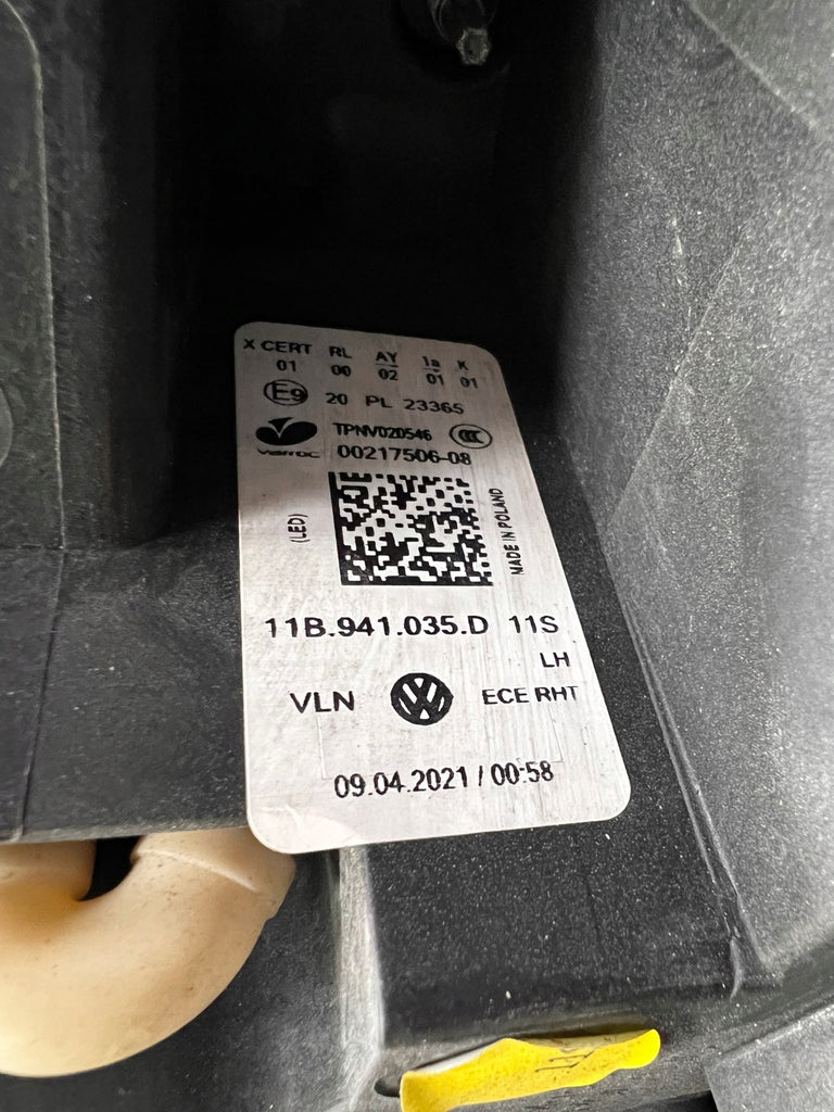 Frontscheinwerfer VW Id.4 11B941035D LED Links Scheinwerfer Headlight SCH9979376638vb