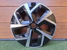 Load image into Gallery viewer, 1x Alufelge 19 Zoll 7.5" 5x112 50ET Glanz Schwarz 10A601025K 10A601025L VW I FEL4810303386hb