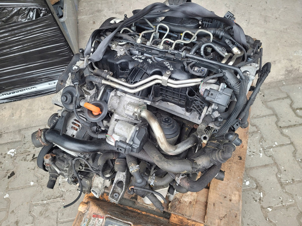 Motor Audi A4 B8 CAGA 2.0 TDI 143PS 105kW 119TKm Diesel Engine Komplett