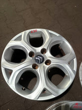 Laden Sie das Bild in den Galerie-Viewer, 1x Alufelge 16 Zoll 6.0" 4x108 22ET Glanz Silber 9687753077 Citroën C3 Ii FEL3085974392yc
