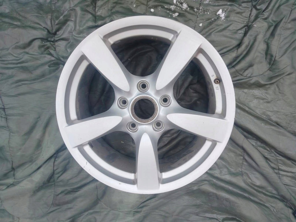1x Alufelge 18 Zoll 8.0" 5x130 57ET Glanz Silber 98736213601 Porsche Boxster FEL1074544724yl