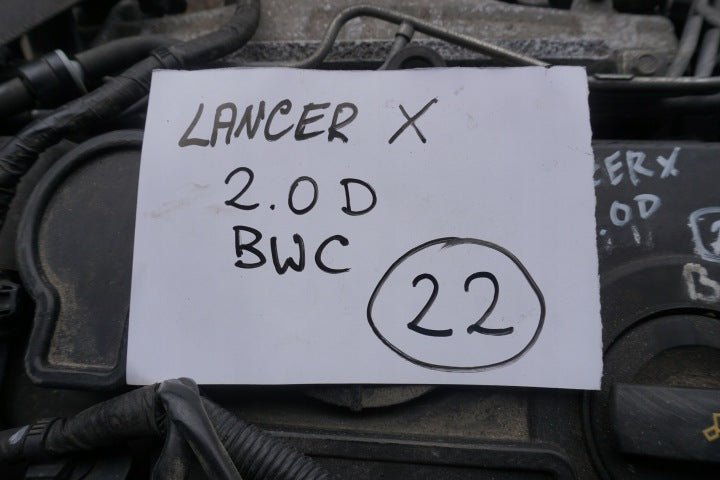 Motor Mitsubishi Lancer VIII BWC 2.0 DID 140PS 103kW 138TKm Diesel Unkomplett MOT3028014556hj
